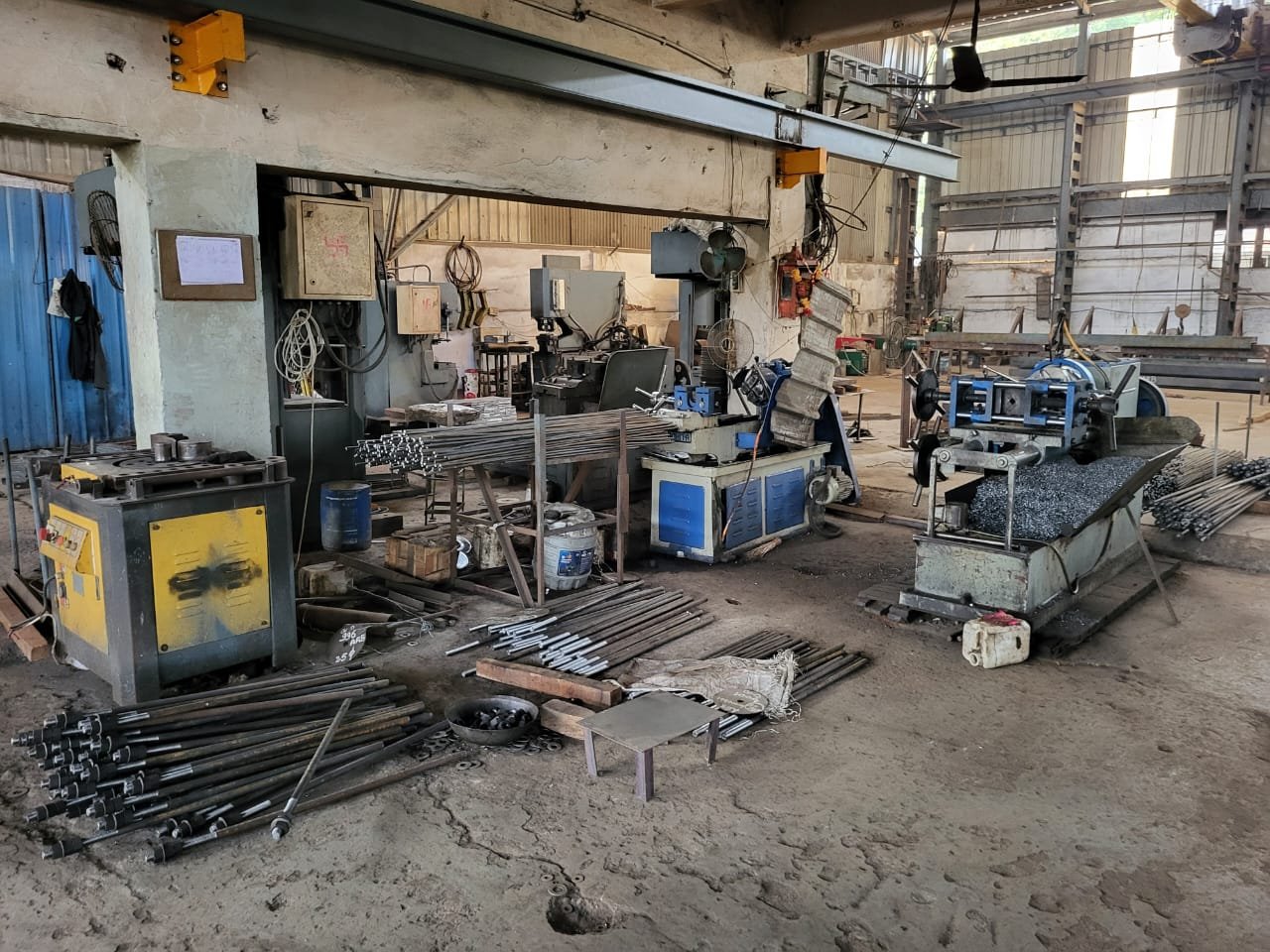 Bending and Threading Machine